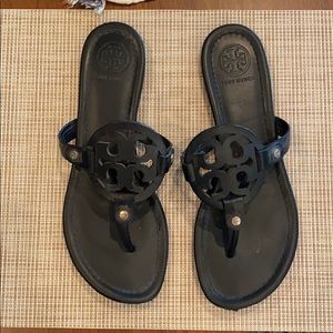 Tory Burch Mattee Black Sandals